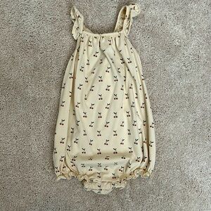 Rylee + Cru CHERRIES CLEMENTINE ONESIE SHELL